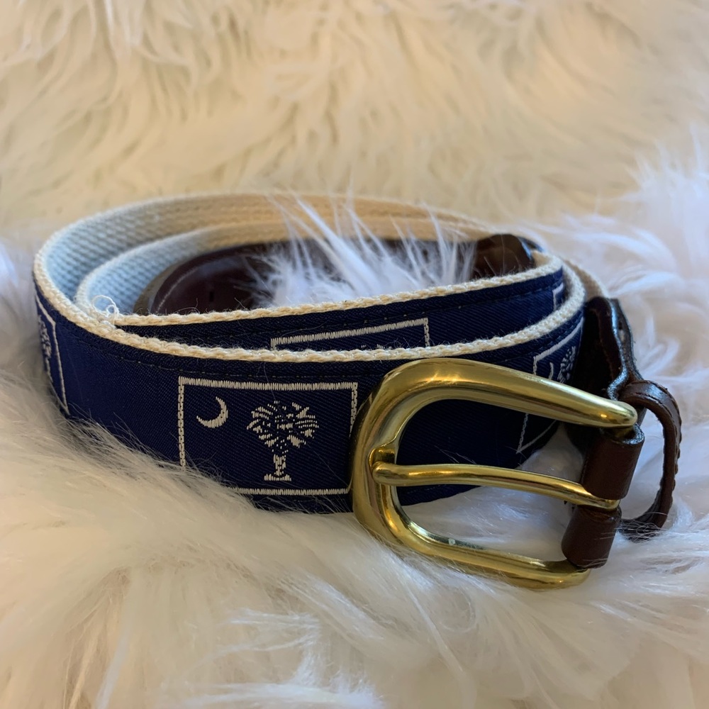 Palmetto state flag belt size Medium.